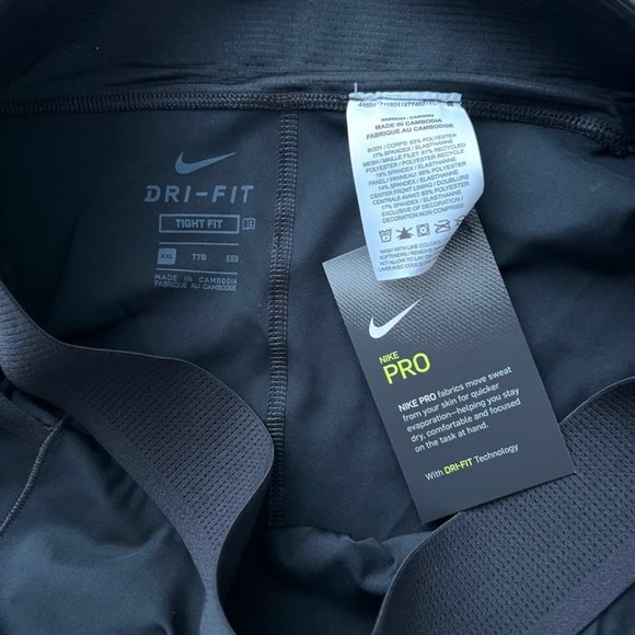 Nike CU4978-010 Pro  Training Tights Black - Picture 5 of 7